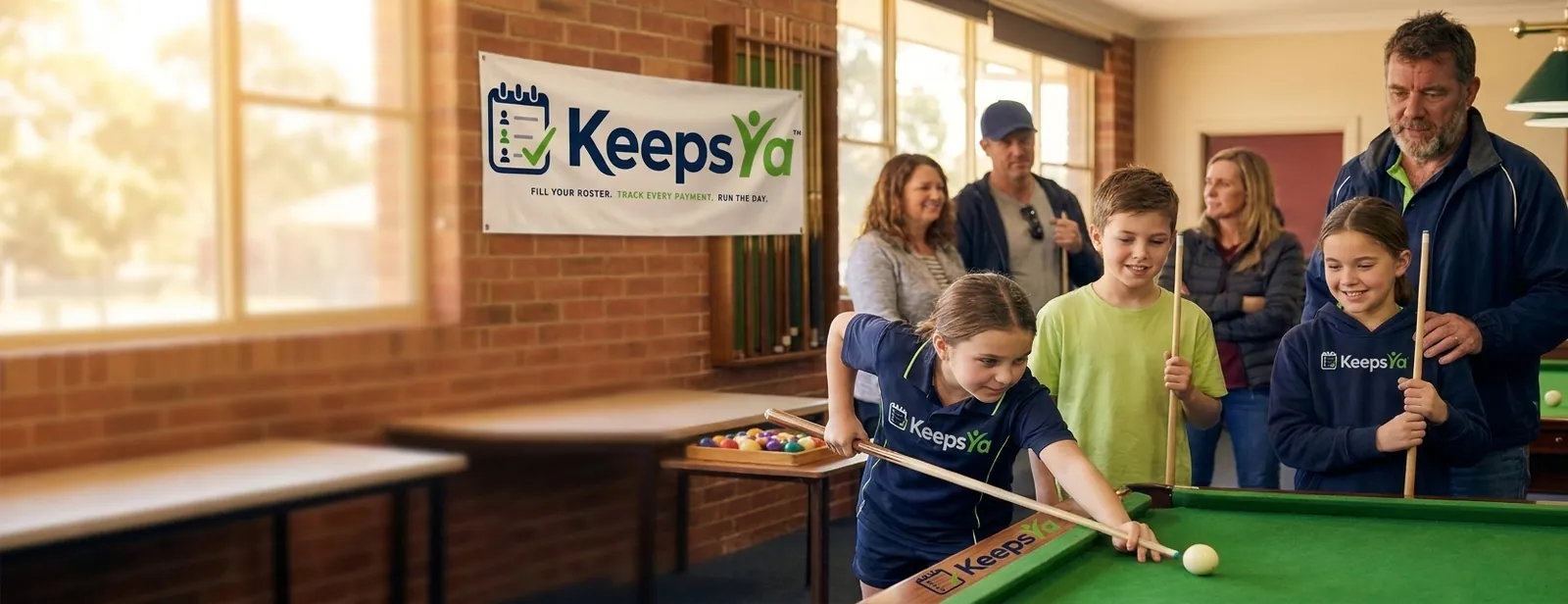 Billiards (Pool) on KeepsYa