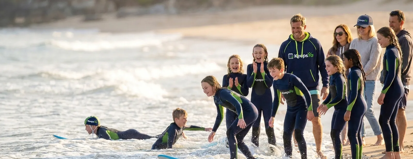 Surfing on KeepsYa